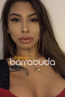 Escort Aalleya with Brunette hair