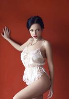 Russian straight sophisticated lady will help you to relax