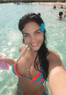 Escort VOLODYMIRA with brown hair