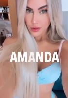 Brazilian blonde escort Amanda