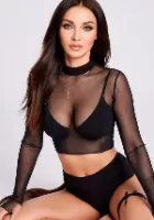 brunette Alexan escort