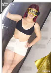 Escort MATILDA EROTICAS with rojo hair