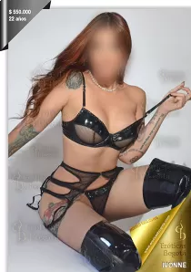 Escort IVONNE EROTICAS with marrón hair