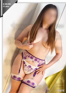 Escort MAITE EROTICAS with castaño hair