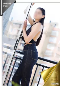 Colombian escort AMBAR EROTICAS