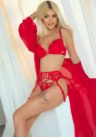 European blonde escort Crystal Sparkles