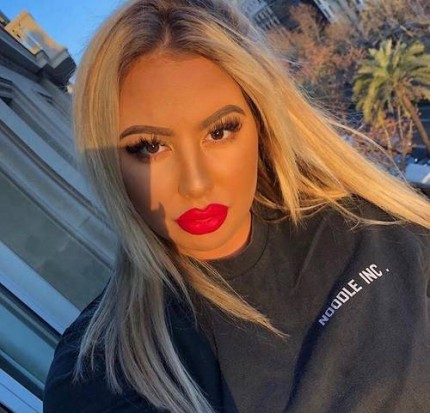 Alessia D bust size Natural