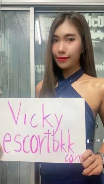 vicky Duo bangkok escort C bust size Natural
