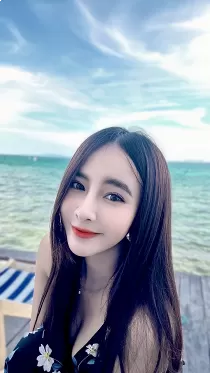 Escort bangkok escort girl Aoy with black hair