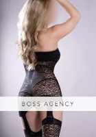 Amber D bust size escort girl - boss agency