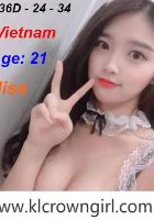 A combination of sweet personality with D tits in Malaysia